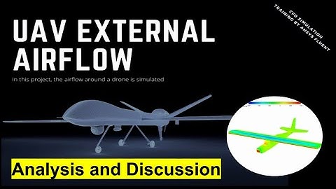 UAV External Airflow CFD Simulation, ANSYS Fluent Tutorial