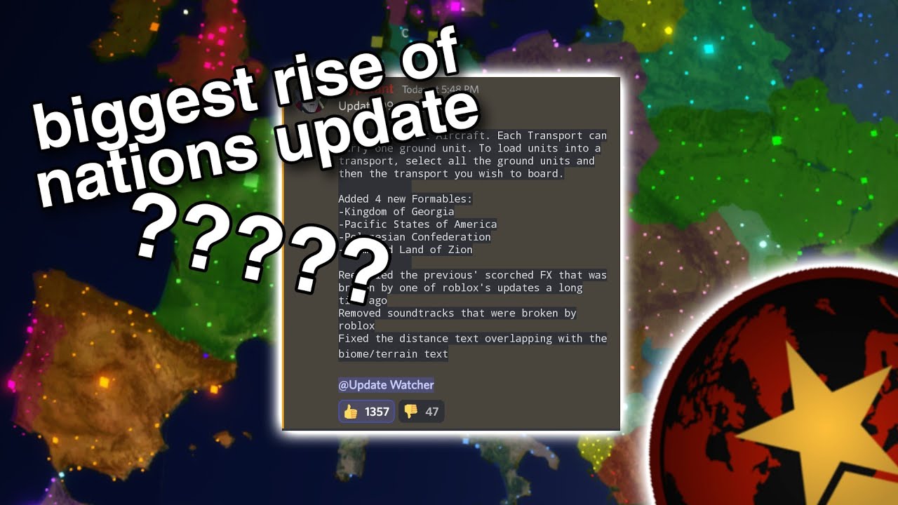 Biggest Rise Of Nations Update To Happen??? - YouTube