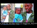 Child rescued by Geoffrey Mosiria from a 50k sale, but unclaimed by family.