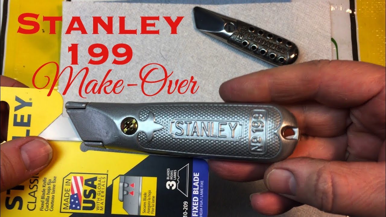Stanley 199, stripped the paint and hand polished with Nevr Dull only. Has  a nice shine but still factory cast : r/EDC