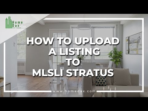 How to Upload a New Listing to MLSLI Stratus [Tutorial]