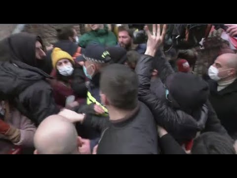 ხმაურიანი აქცია ოკუპირებულ ცხინვალში გასამარლებული ზაზა გახელაძის მხარდასაჭერად