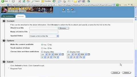 Blackboard Instructor - G - Assignments - Add and Re-order