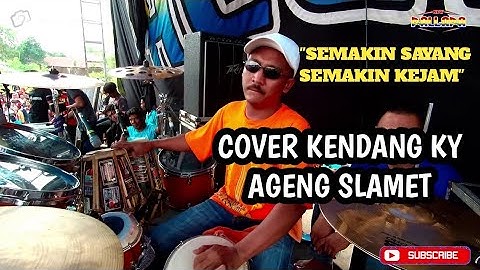 Semakin Sayang Semakin Kejam (Cover Kendang KY AGENG SLAMET) New Pallapa -  Siska Valentina