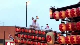 幸手八坂祭り花山 奈の町20160717