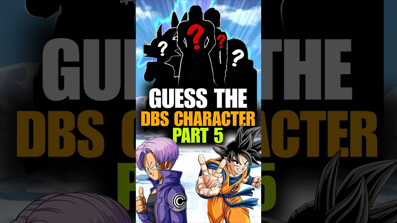 Guess the Dragon Ball Universe Character Part 5! 🔥😲 