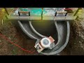 Mini Dam Construction Of  Hydroelectric Model. Mini Hydroelectric Series #5