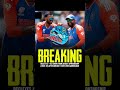 BREAKINGBCCI EYES ₹452 CRORE FROM JERSEY SPONSORSHIP (2025-28) AFTER DREAM11 EXITS OVER GAMING BAN