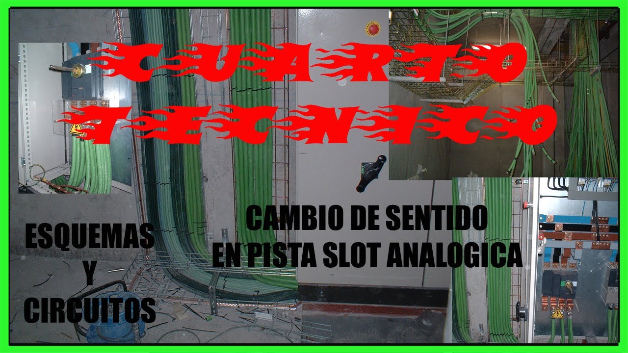 como hacer cambio de sentido en pista slot analogica