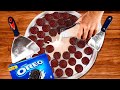 Wiederholen Sie erstaunliches Stra&szlig;e Essen / Oreo Roll Eiscreme / Rippen / Pizza Fritta VANZAI