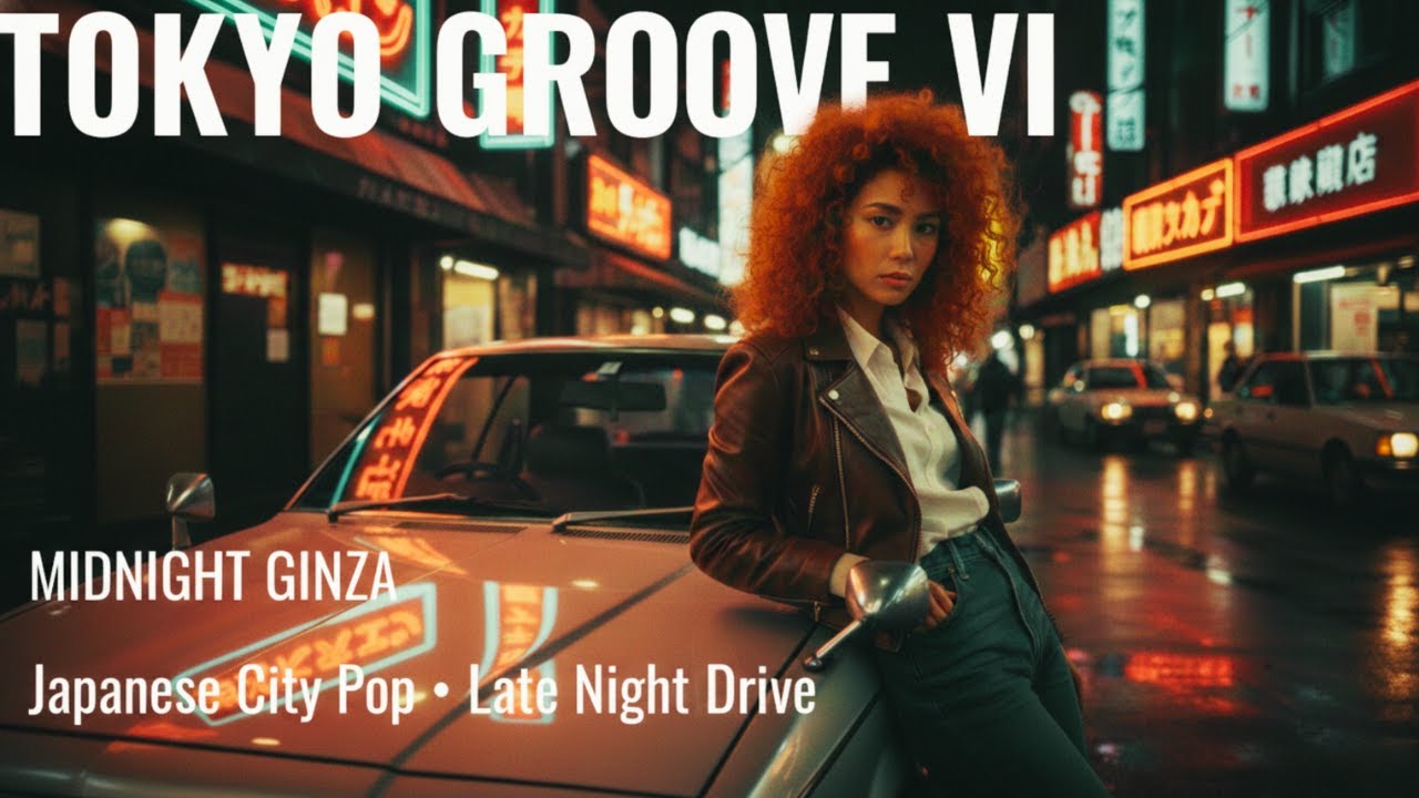 TOKYO GROOVE VI 🌃 Midnight Ginza | Japanese City Pop • Late Night Drive
