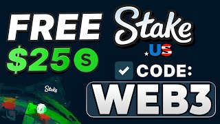 Stake US promo code 2026 "WEB3" - free $25 (best promo code stake us review) Profile