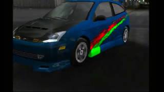 NFS Underground PS2 Beta Underground Mode Tuned Blue Focus