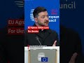 EU Agrees €90bn Loan For Ukraine