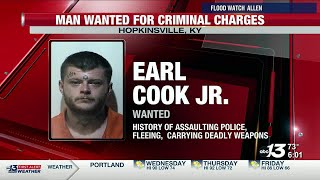 Police looking for wanted Hopkinsville man