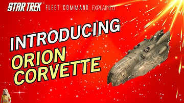 THE ORION CORVETTE | Star Trek Fleet Command | Outside Views STFC 2023