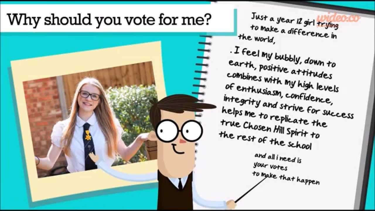 how to write a head girl election speech