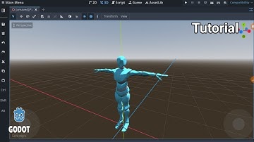 How to import 3d models to Godot (Mobile Version) |Making games on phone.