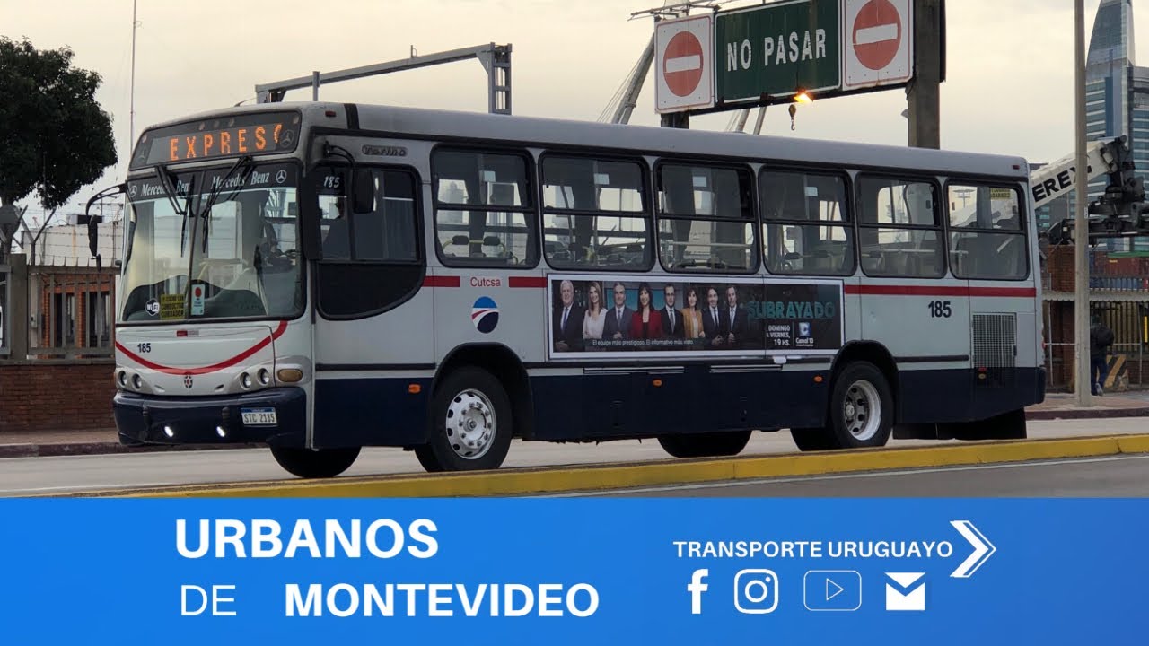 Urbanos de Montevideo #1 - Ómnibus de Uruguay | Transporte Uruguayo