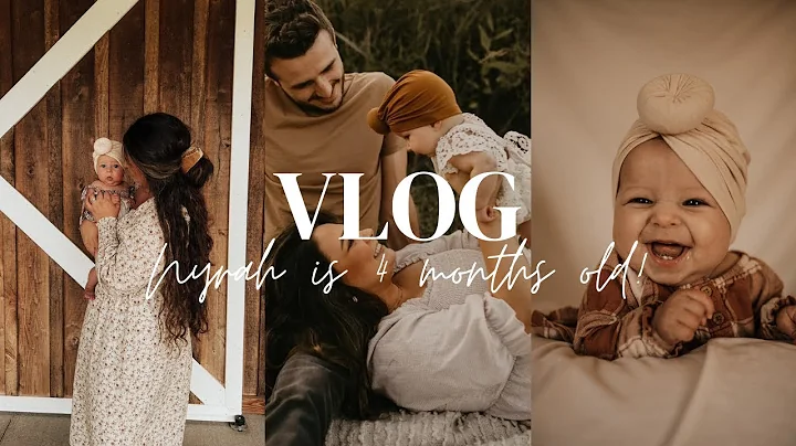 vlog: 4 month update + playroom + crib shopping