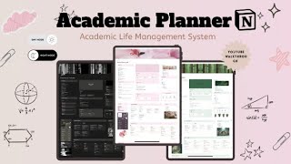 Academic Planner Notion Template | Full Tutorial & Walkthrough