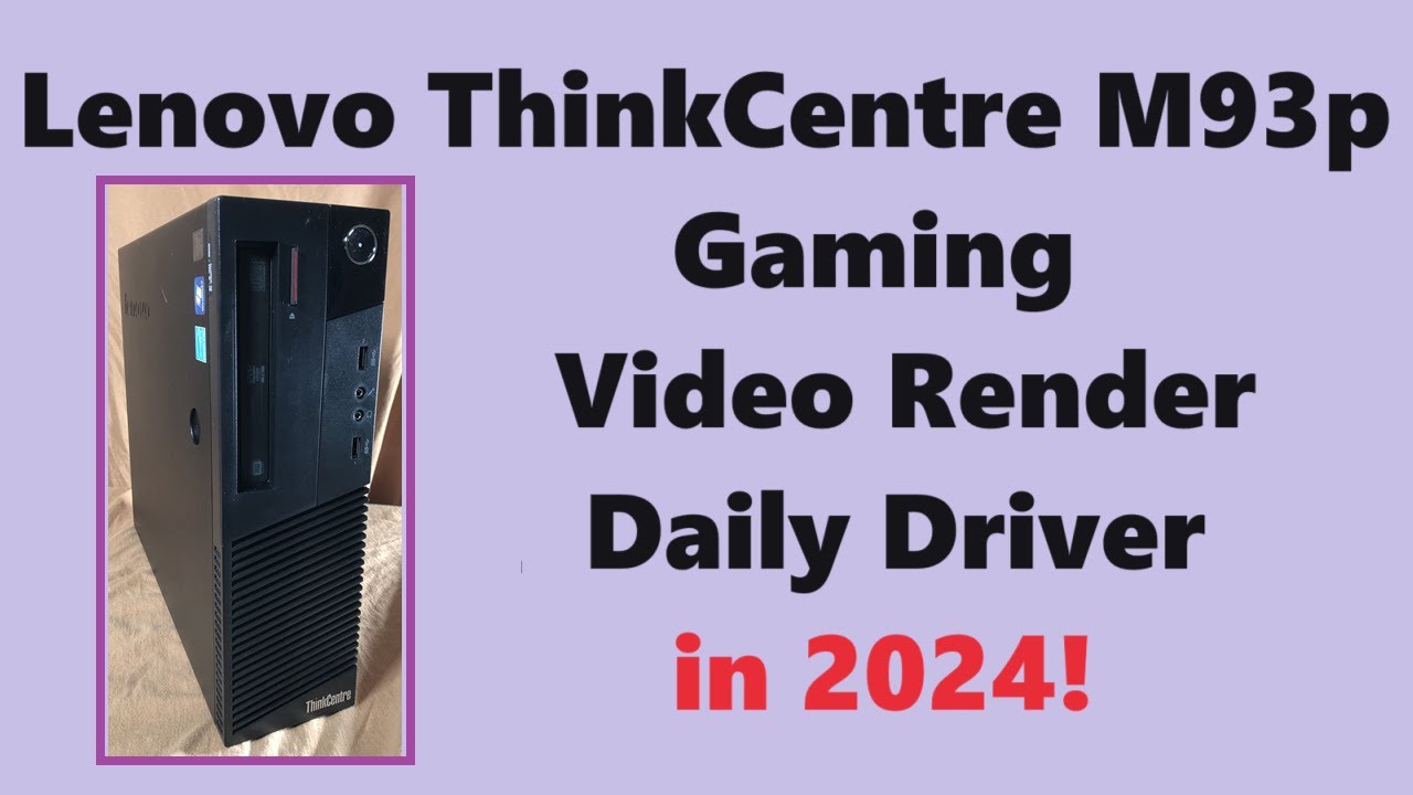 Lenovo ThinkCentre M93p in 2024! Review, Gaming, Rendering Video