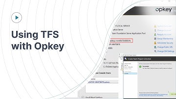 Using TFS with Opkey