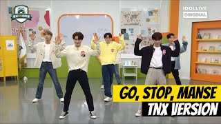 TNX dances to MOVE in the “Go, Stop, Hurray” game