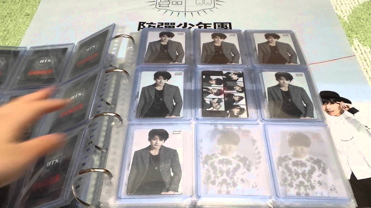 ≪ﾘｸ返4≫ My BTS collection card 防弾少年団 トレカ ファイル紹介 ＆ 購入品 방탄소년단 카드 소개 정국가ㅏㅏ - YouTube