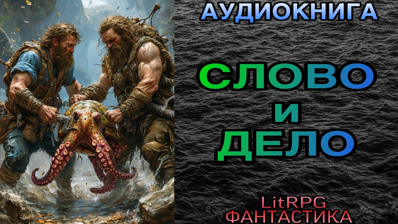 АУДИОКНИГА LIT RPG - СЛОВО И ДЕЛО                                           #аудиокниги #аудиокнига