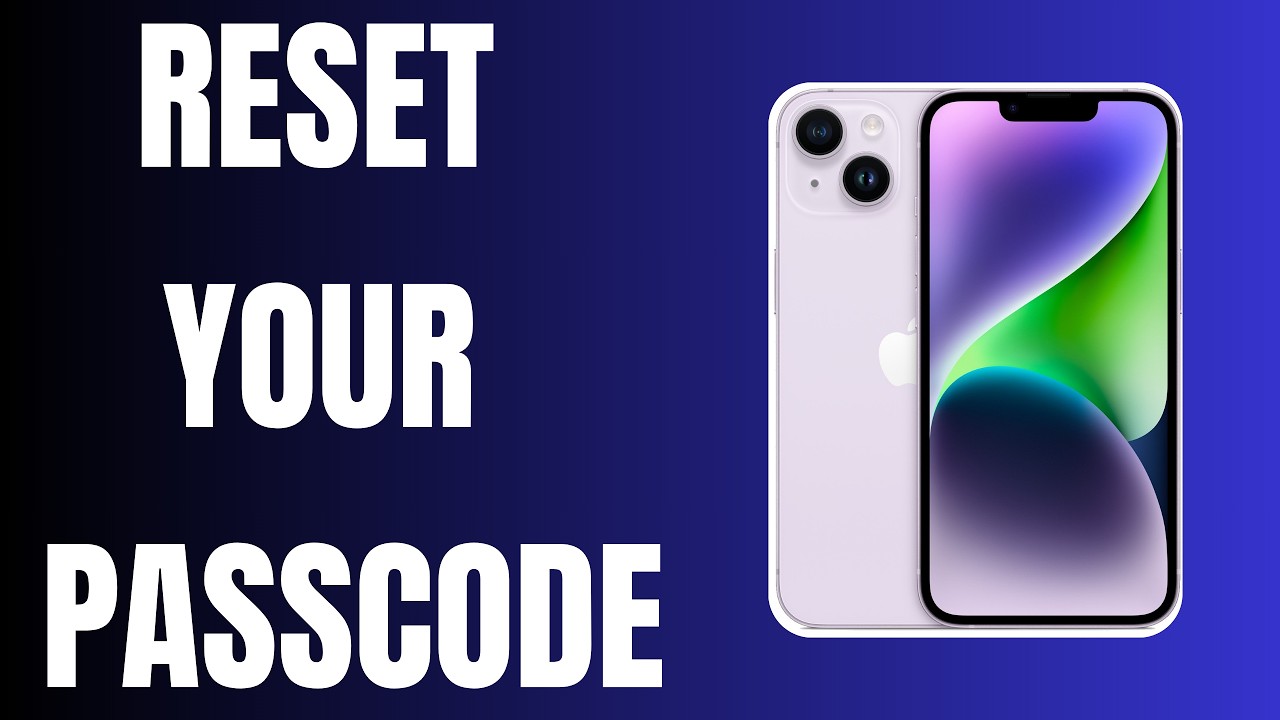 How to Reset iPhone Passcode in 1 Minute - YouTube