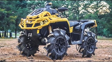 I Put ASSASSINATORS on my CAN-AM OUTLANDER!