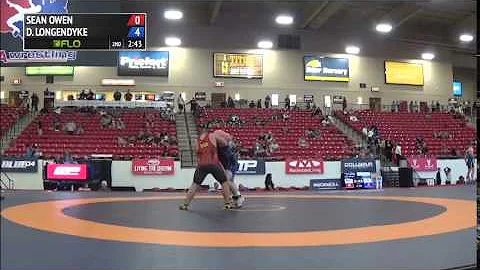 130 kg R1 - Sean Owen (Army WCAP) vs Donny Longend...