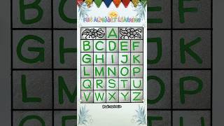 Fun alphabet learning with me‼️#learn #learning #kidslearning #kids #kidsvideo