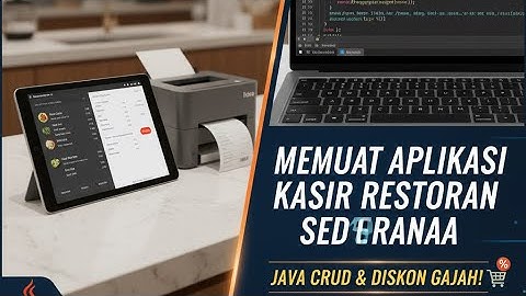 Membuat Aplikasi Kasir Restoran Sederhana Dengan Java | Crud & Sistem Diskon (BOGO & Persentase)