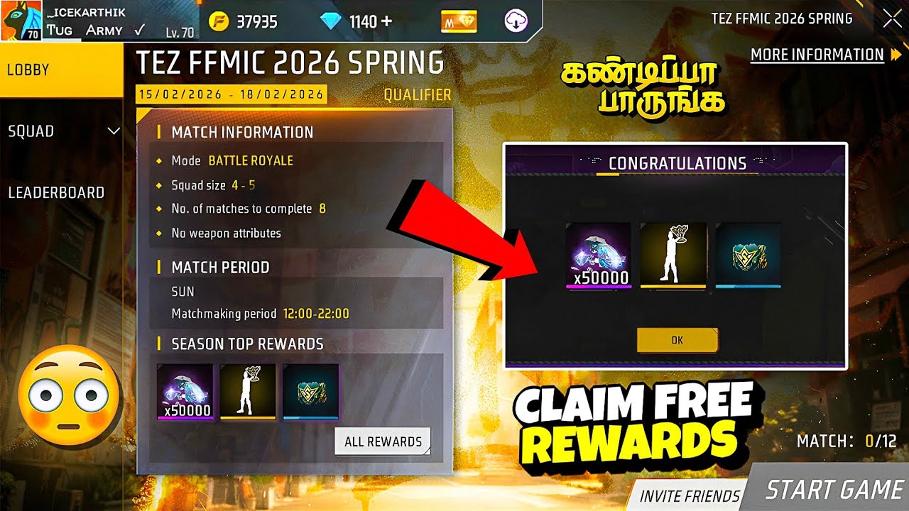 ❤️ எப்படி Win பண்றது ? Simple Tricks to win FFMIC Freefire | ff new event and updates in Tamil 