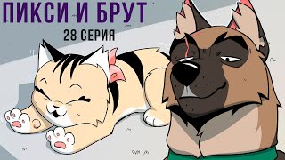 ПИКСИ И БРУТ. 28 серия. Комиксы | Мемозг 1262