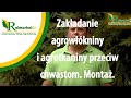 Zakładanie agrowłókniny i agrotkaniny przeciw chwastom. Montaż krok po kroku | Rolmarket.pl