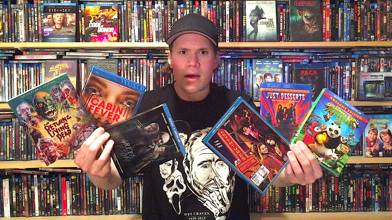 My Blu-ray Collection Update 6/25/16 : Blu ray and Dvd Movie Reviews