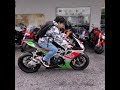 Kaki pendek nak pakai superbike boleh ke  aprilia rsv4