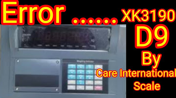 How to Fix XK3190-D9 Indicator Error......| Troubleshooting Guide