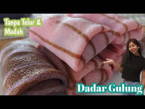 Resep KULIT DADAR GULUNG TANPA TELUR Yang Nikmat