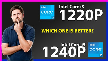 INTEL Core i3 1220P vs INTEL Core i5 1240P Technical Comparison