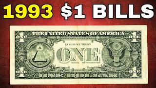These Old 1993 $1 Bills Are Worth More Than $1