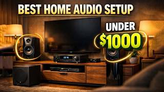 5 Home Audio Setups Under $1000 That Sound Absolutely Incredible (2026)