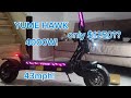 Yume Hawk 43mph Scooter Unboxing And Assembly 4000W Hyperscooters For 1250