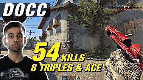 D0cC INSANE inferno game (54 kills) 🤯 CSGO D0cC POV