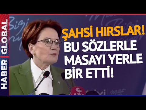 Tarihi Konuşma: Meral Akşener'den Kılıçdaroğlu'na Çok Sert Sözler! Altılı Masa Dağılıyor!