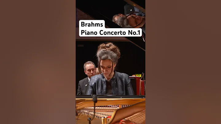 Yulianna Avdeeva KILLING IT with the BSO #orchestra #classicalmusic #brahms #piano #music #livemusic