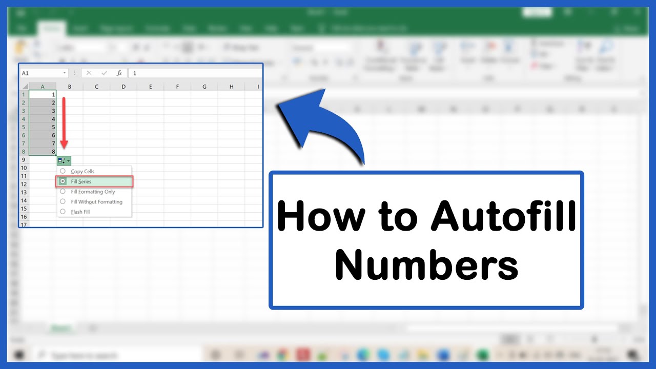 How To Autofill Numbers In Excel How To Autofill Numbers In Excel How To Autofill Numbers In Excel How To Autofill Numbers In Excel